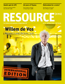 Resource - Wageningen UR