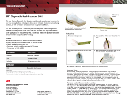 3Mâ¢ Disposable Heel Grounder 5402 Product Data
