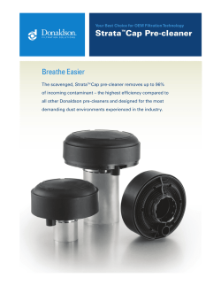 Strata&acirc;&cent;Cap Pre-cleaner - Donaldson OEM Filtration