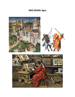 DBQ Middle Ages