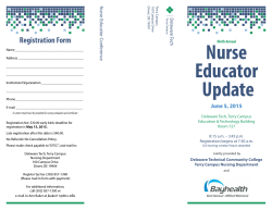 2015 nurse educator update â brochure