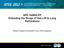 SPE-160003-PP Extending the Range of Gas Lift to Long Perforations