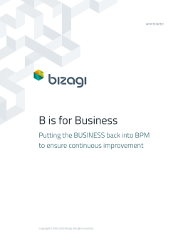B is for Business