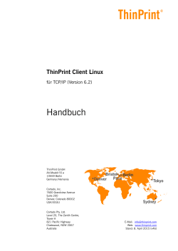 ThinPrint Client Linux (German)