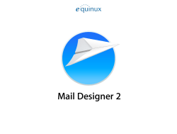 Mail Designer 2 Manual EN
