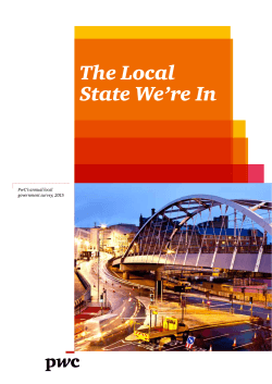 The Local State We`re In