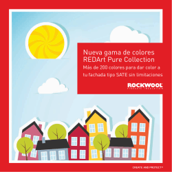 Nueva gama de colores REDArt Pure Collection