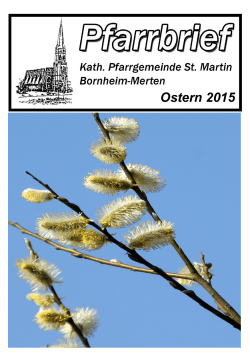 Ostern 2015 - St. Martin Merten
