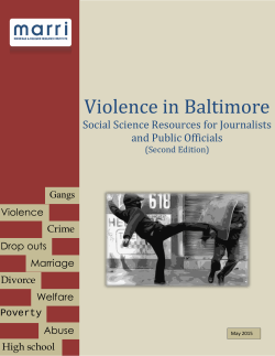 Violence in Baltimore - Family Research Council