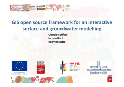 GIS open source framework for an interacÂºve surface and