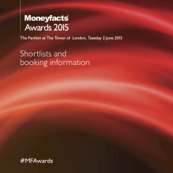 Awards 2015 - Moneyfacts