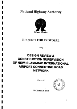 rfp design review and const supervision new islamabad airport
