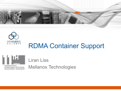 RDMA Container Support