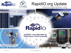 RapidIO.org Update