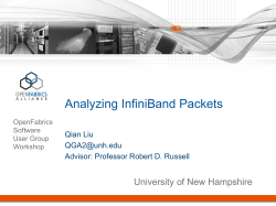 Analyzing InfiniBand Packets