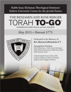 - YU Torah Online