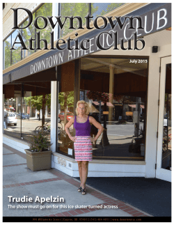 Newsletter - Downtown Athletic Club