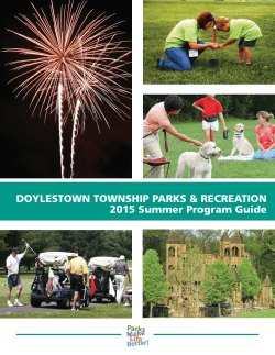 Summer 2015 Programs Open for Registration!