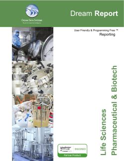 Schneider Electric Dream Report for Life Sciences