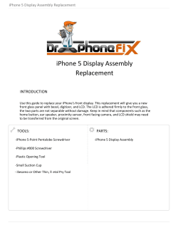 iPhone 5 Display Assembly Replacement