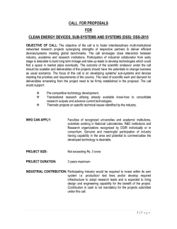 dss-2015 - Department of Science & Technology