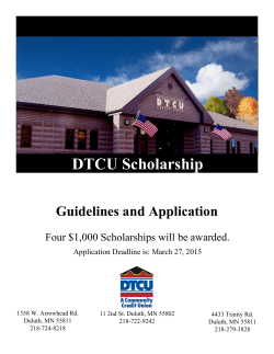 DTCU Scholarship