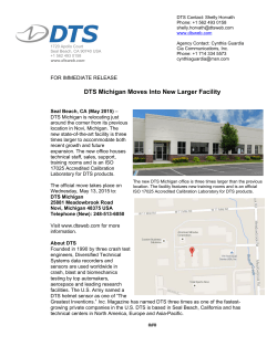 DTS Michigan Moves Into New Larger Facility