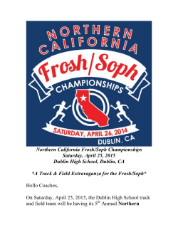 Northern California Frosh-Soph Championships 2015