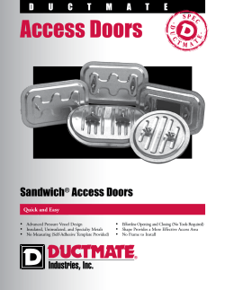 Access Doors - Ductmate Industries, Inc.