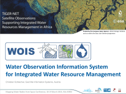 Water Observation Information System for Integrated Water