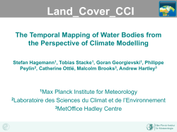 The temporal mapping of water bodies from the perspective of