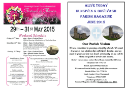 Alive Today Dungiven & Bovevagh Parish Magazine June 2015