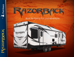 Built for Family Fun and Adventure.