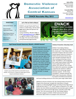 DVACK Newsletter May 2015