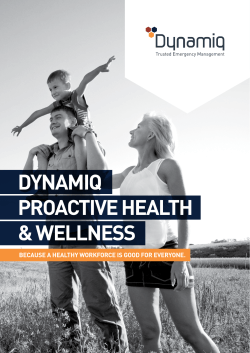 DYNAMIQ PROACTIVE HEALTH & WELLNESS