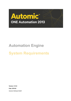 1.6 Automation Engine