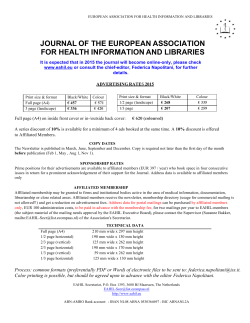 journal of the european association for health information