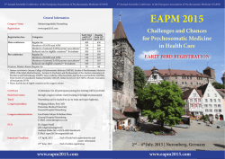EAPM 2015