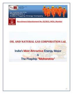 India`s Most Attractive Energy Major & The Flagship âMaharatnaâ