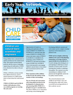 Spring 2015 - Early Years Network - Mississippi State University
