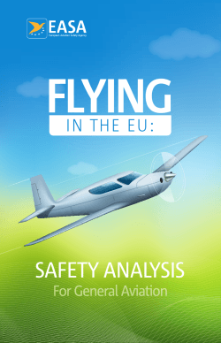 GA Leaflet: Safety Analysis - EASA
