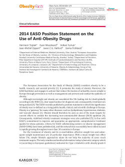2014 EASO Position Statement on the Use of Anti