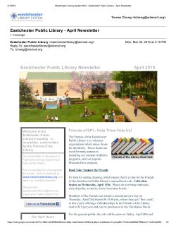 HERE - Eastchester Public Library