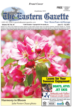 Weekly Pages.indd - The Eastern Gazette