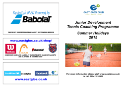 Read more about Summer Holiday Camps