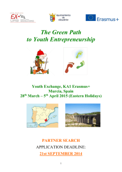 The Green Path to Youth Entrepreneurship - East Sweden EU
