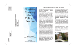 Purdue Symposium 2015 Brochure - Indiana Academy of Nutrition
