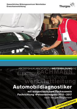 BroschÃ¼re Automobildiagnostiker 2015_2017 nach - GBW-EB