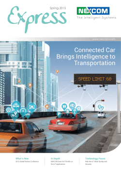 Connected Car Brings Intelligence to Transportation
