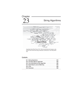 24. Chapter 23 - String Algorithms - E-Book